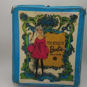 1968 Mattel The World Of Barbie Doll Vintage Case Fair Condition